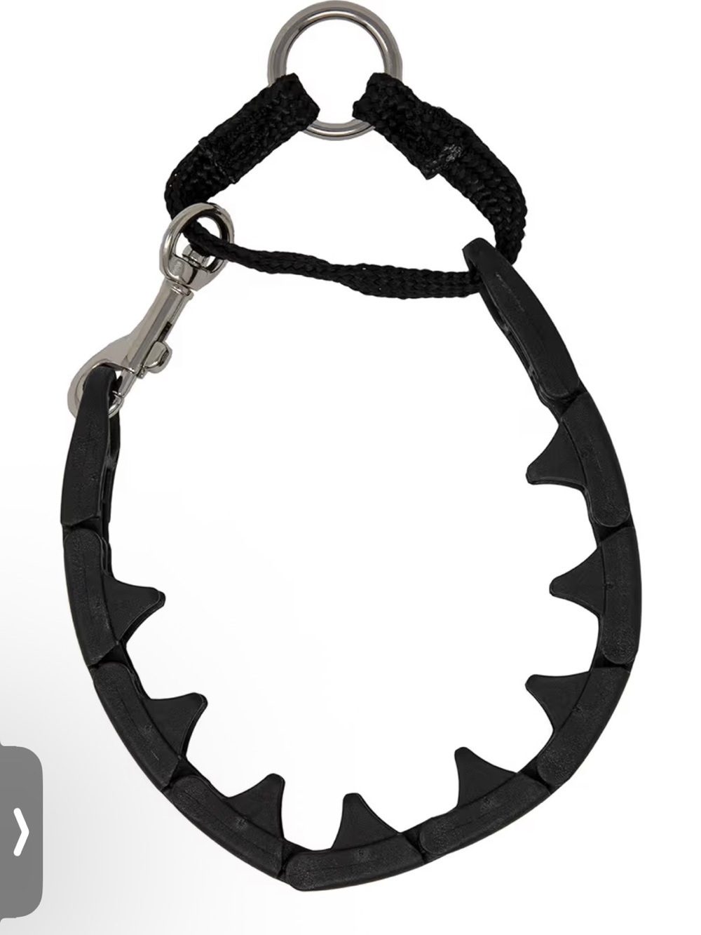 STARMARK Pro-Training Dog
Collar Small Black Plastic Trainer Pulling Obedience